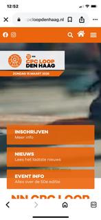 CPC startbewijs 1/2marathon, Tickets en Kaartjes, Eén persoon, Maart