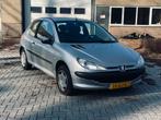 Peugeot 206 1.4 |AUTOMAAT|AIRCO|APK NIEUW, Bedrijf, 1100 kg, Zilver of Grijs, 955 kg