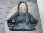 TOD’S Vintage Zwarte Leren Tote Bag, Ophalen of Verzenden, Gebruikt, Zwart, Shopper