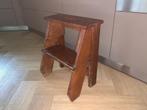 Houten opstapje krukje huishoudtrapje, Ophalen of Verzenden, Gebruikt, Hout