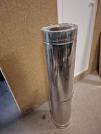 Isoduct 150mm dubbelwandige kachelpijp en/of T stuk, Ophalen, Gebruikt, Overige typen, Minder dan 60 cm