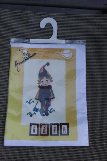 Compleet borduurpakket Annechine nr. A4 met dmc garen beschikbaar voor biedingen