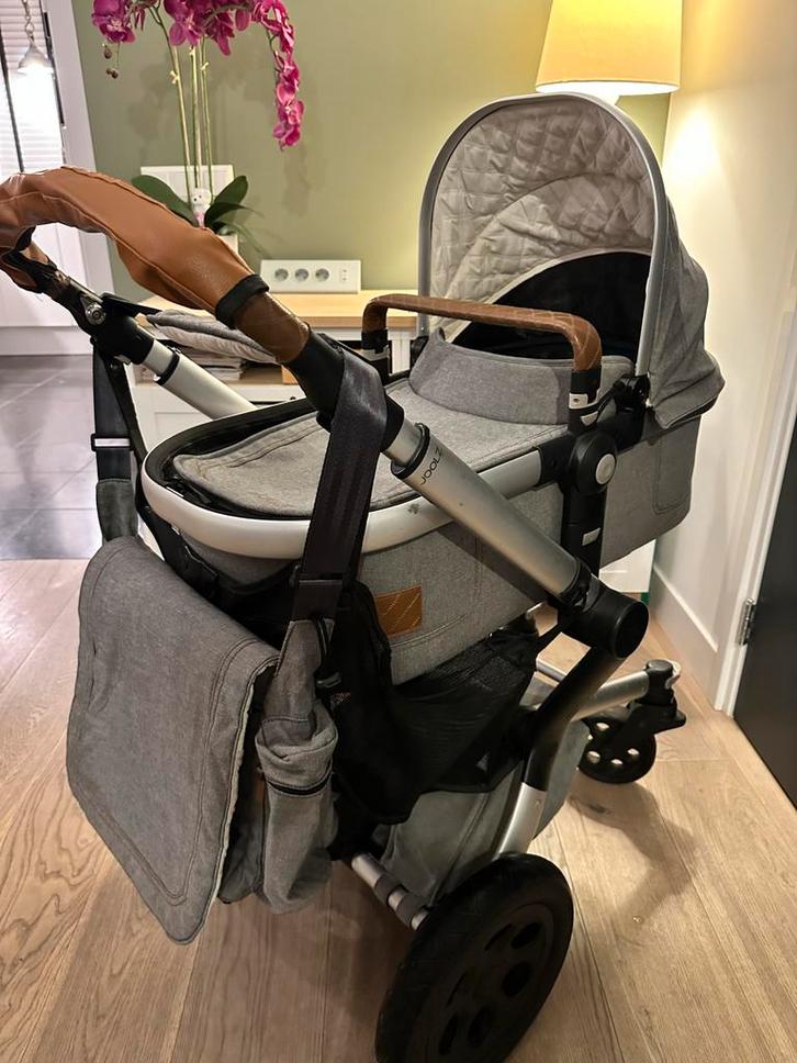Joolz day compleet, Kinderen en Baby's, Kinderwagens en Combinaties, Gebruikt, Combiwagen, Overige merken, Luchtbanden, Met reiswieg