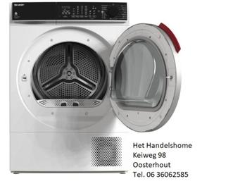 Nieuw in doos SHARP zeer zuinige 10 kg WP drogers beschikbaar voor biedingen