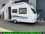 Hobby De Luxe 400 SF incl. FIETSENREK + DOREMA VOORTENT etc., Caravans en Kamperen, Caravans, Hobby, Bedrijf, Treinzit, Tot en met 4