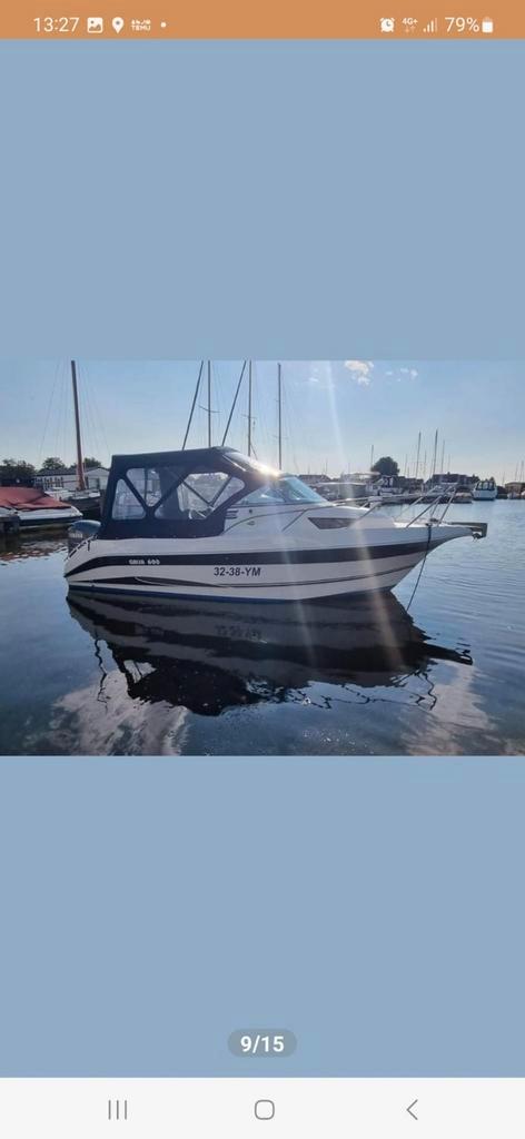 Galia galeon 600 150pk yamaha bj boot en motor 2007, Watersport en Boten, Vis- en Consoleboten, Zo goed als nieuw, 70 pk of meer