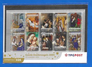 Postzegelmapje 326 - Goede Doelenzegels 2005    beschikbaar voor biedingen