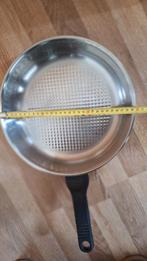 Fissler Crispy Steelux, Ophalen of Verzenden, Gebruikt, Rvs, Koekenpan of Braadpan