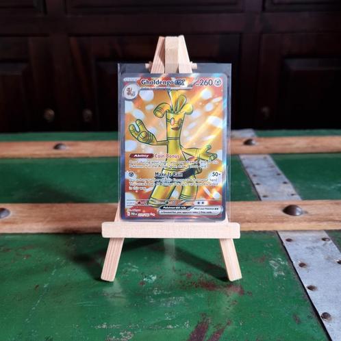 Gholdengo EX PAR 231, Hobby en Vrije tijd, Verzamelkaartspellen | Pokémon, Zo goed als nieuw, Losse kaart, Foil, Ophalen of Verzenden