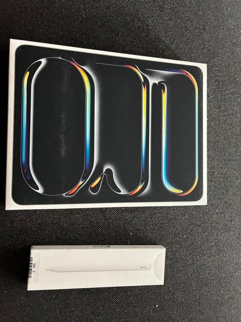 iPad Pro 2024 13” 256GB + Apple Pencil –Als Nieuw & Garantie, Computers en Software, Apple iPads, Zo goed als nieuw, Apple iPad