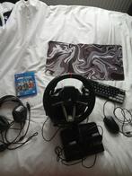 Game set: stuur, formule1, headset en muis+toetsenbord, Spelcomputers en Games, Ophalen of Verzenden, Gebruikt