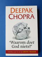 Waarom doet God niets? - Deepak Chopra, Verzenden, Zo goed als nieuw, Overige onderwerpen, Achtergrond en Informatie