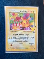 Birthday Pikachu, Hobby en Vrije tijd, Verzamelkaartspellen | Pokémon, Verzenden, Zo goed als nieuw, Losse kaart