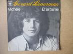 s3007 gerard lenorman - michele, Cd's en Dvd's, Ophalen, Gebruikt, Single