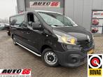 Renault Trafic bestel 1.6 dCi T29 L2H1 DC Comfort Dubbel cab, Auto's, Bestelauto's, Euro 5, Stof, Gebruikt, Zwart