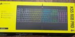 Corsair K55 RGB Pro toetsenbord, Computers en Software, Toetsenborden, Ophalen of Verzenden, Zo goed als nieuw, Qwerty, Bedraad