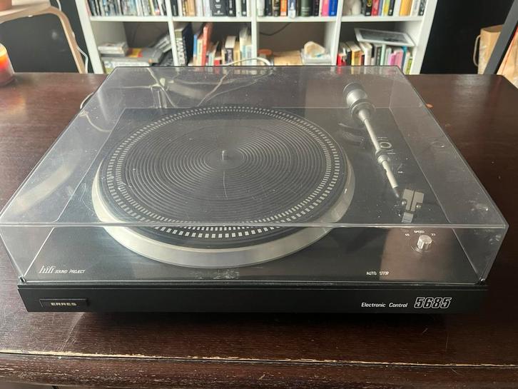 Erres 5685 Electronic Control Platenspeler, Audio, Tv en Foto, Platenspelers, Gebruikt, Platenspeler, Overige merken, Pitch-regelaar