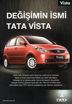 Folder Tata Vista (uit Turkije - ca.2012), Boeken, Gelezen, Overige merken, Verzenden