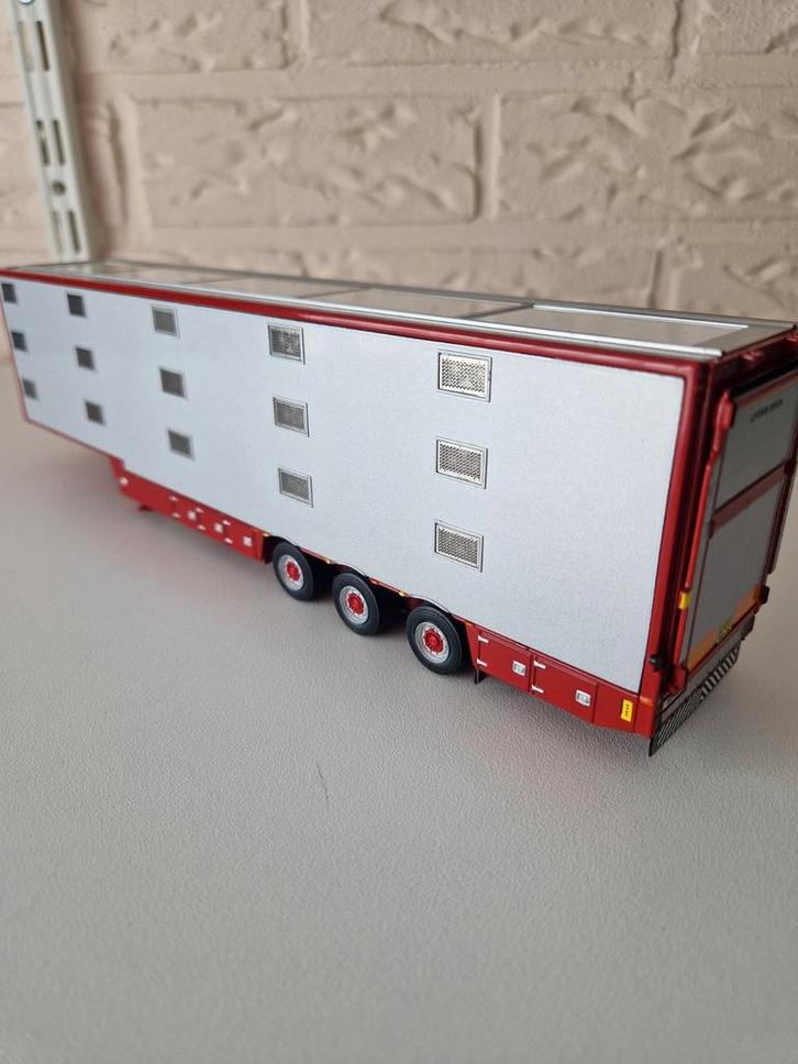 WSI veetrailer BERDEX "ISO THERM", Hobby en Vrije tijd, Modelauto's | 1:50, Zo goed als nieuw, Bus of Vrachtwagen, Wsi, Ophalen of Verzenden