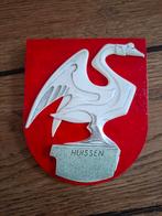 wapenschild schild Huissen bordje, Boeken, Geschiedenis | Stad en Regio, Ophalen of Verzenden, 20e eeuw of later, Zo goed als nieuw