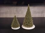 Dennenbomen Miniatuur Geschikt voor Kerstdorp Treinenbaan, Hobby en Vrije tijd, Modeltreinen | H0, Overige merken, Natuur, Gelijkstroom of Wisselstroom