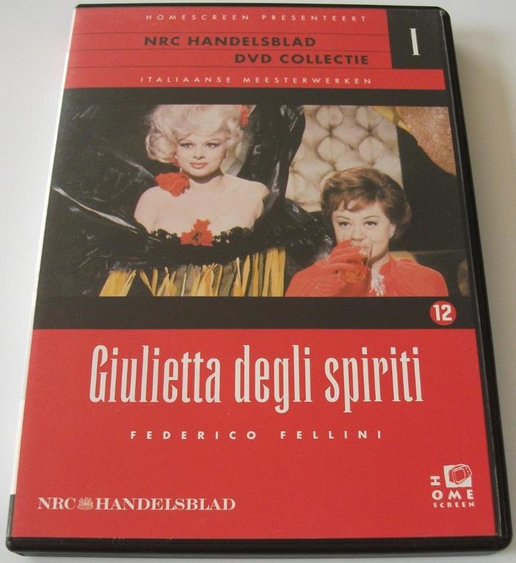 Dvd *** GIULIETTA DEGLI SPIRITI *** Italiaanse Meesterwerken, Cd's en Dvd's, Dvd's | Filmhuis, Zo goed als nieuw, Italië, Vanaf 12 jaar