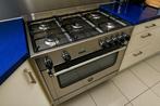 Bertazzoni fornuis type AMS95C61CXU19, Ophalen, Gebruikt, 60 cm of meer, Gas