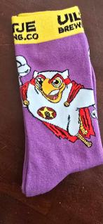 Uiltje sokken paars, Ophalen of Verzenden, Nieuw, Overige kleuren, Sokken en Kniesokken