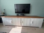 Steigerhouten tv meubel, Huis en Inrichting, Kasten | Dressoirs, Ophalen, Gebruikt, 25 tot 50 cm