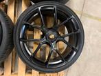Custom made 21 inch Porsche GT3Rs velgen matt black, Auto-onderdelen, Ophalen of Verzenden, 21 inch, Zomerbanden, Velg(en)