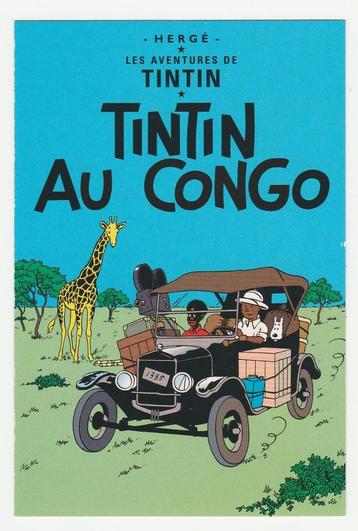 Kuifje.  Hergé.  Striptekenaars.  TinTin au Congo.   beschikbaar voor biedingen
