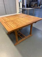Teakhouten tafel tuintafel, uitschuifbaar, Tuin en Terras, Tuintafels, Ophalen, Zo goed als nieuw, Rechthoekig, Teakhout