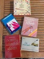 5 mooie boeken om KALLIGRAFIE te leren!, Niet van toepassing, Diverse auteurs, Ophalen of Verzenden, Zo goed als nieuw