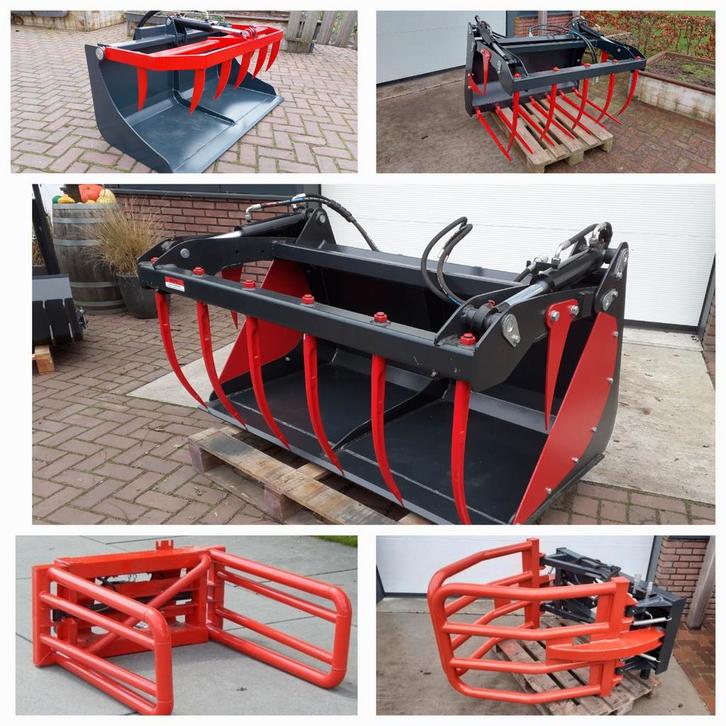 Te koop, balenklemmen, pelikaanbakken etc, nieuw!!, Zakelijke goederen, Agrarisch | Werktuigen, Ophalen of Verzenden