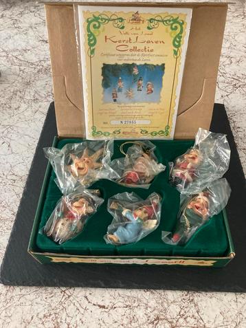 Efteling Kerstlaven Collectie - Compleet6 stuks+certificaat beschikbaar voor biedingen