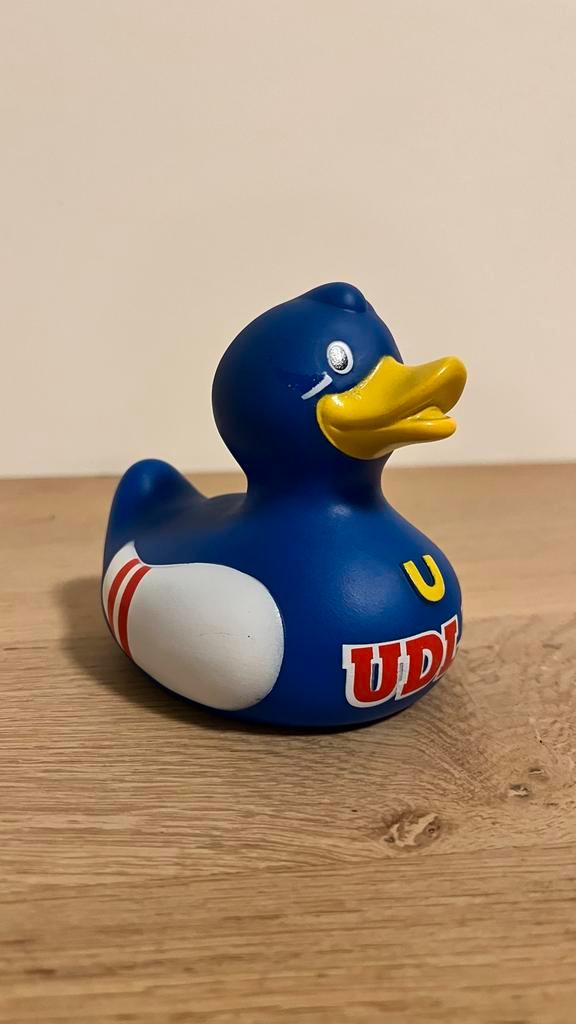 Deluxe Duck 2010 - College Jock - Bud Badeend, Kinderen en Baby's, Speelgoed | Badspeelgoed, Gebruikt, Ophalen of Verzenden