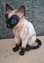 Vaga Gôut Siamese kat 26 cm hoog- jaren 60, Verzamelen, Beelden en Beeldjes, Verzenden, Zo goed als nieuw, Dier