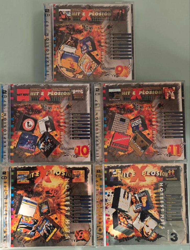 Hit Explosion CD's - 1997, 1998, 1999, Cd's en Dvd's, Cd's | Verzamelalbums, Gebruikt, Pop, Ophalen of Verzenden