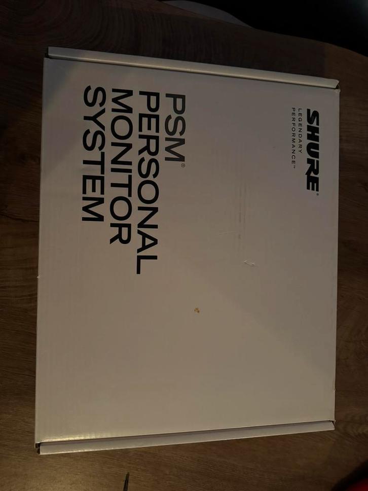 Shure PSM300 Draadloos in-ear systeem, Muziek en Instrumenten, Microfoons, Zo goed als nieuw, Ophalen of Verzenden