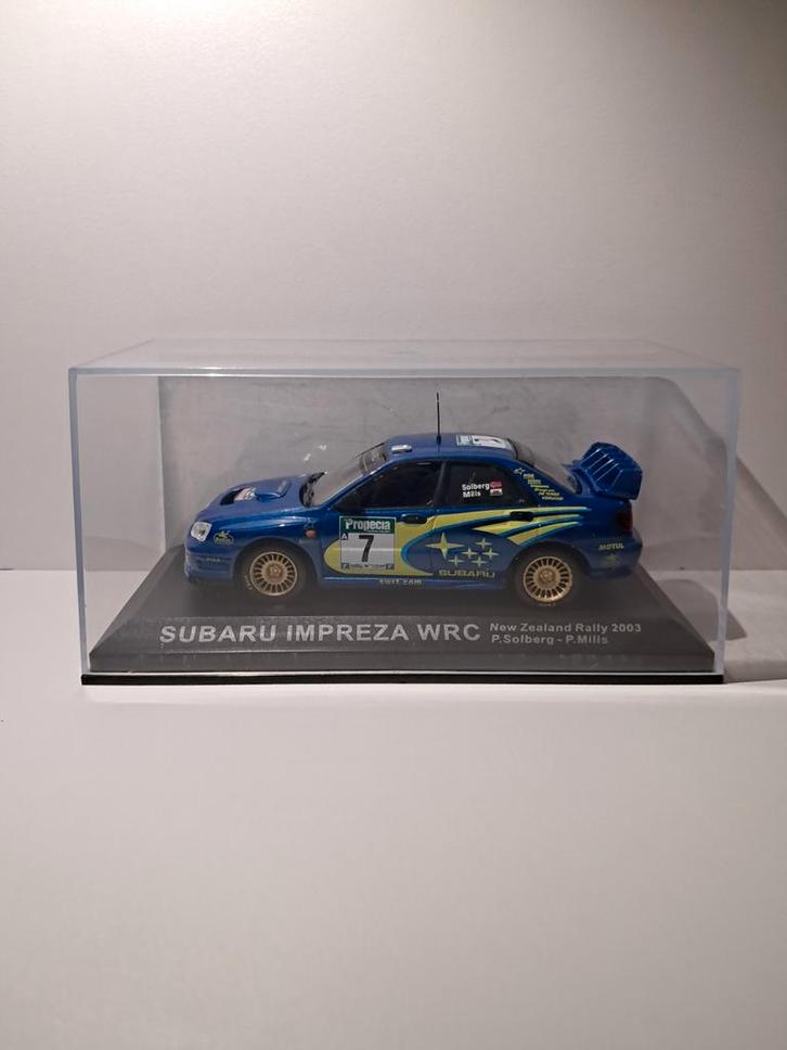 1:43 Subaru Impreza WRC Rally Auto, Hobby en Vrije tijd, Modelauto's | 1:43, Zo goed als nieuw, Auto, Overige merken, Ophalen of Verzenden
