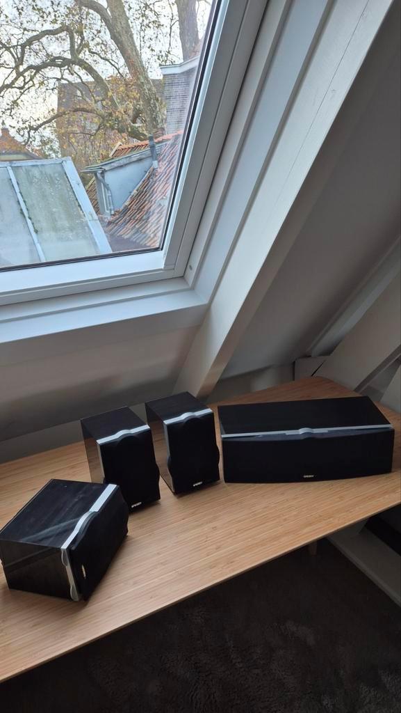 Energy Encore 5.1 Surround Speakerset, Audio, Tv en Foto, Luidsprekers, Gebruikt, Complete surroundset, 60 tot 120 watt, Overige merken