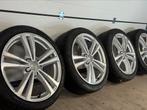 Audi A3 S-Line velgenset 18 inch 5x112 ET51 NIEUWE BANDEN, Ophalen, 18 inch, Banden en Velgen, All Season