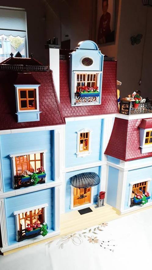 70205 Dollhouse poppenhuis ingericht, Kinderen en Baby's, Speelgoed | Playmobil, Zo goed als nieuw, Complete set, Ophalen of Verzenden