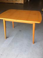 Vintage licht houten eettafel jaren 60, Ophalen of Verzenden