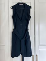 Studio anneloes long blazer gilet M donkerblauw travelstof, Maat 38/40 (M), Blauw, Ophalen of Verzenden, Zo goed als nieuw