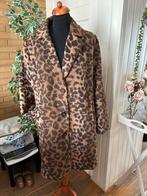 Panterprint mantel van Norah  maat 40, Kleding | Dames, Jassen | Winter, Maat 38/40 (M), Bruin, Ophalen of Verzenden, Zo goed als nieuw
