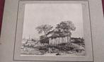 Prent 1910 Cottage With A White Paling Rembrandt 1648, Ophalen of Verzenden