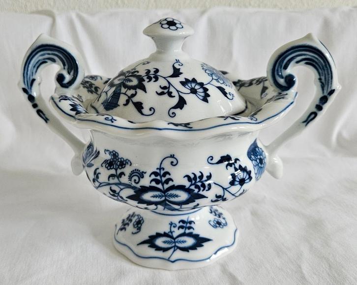 Blue Danube Suikerpot Japan, Antiek en Kunst, Antiek | Porselein, Ophalen of Verzenden