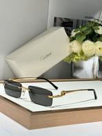 Cartier Panthere CT0430S 001 Zonnebril Nieuw, Sieraden, Tassen en Uiterlijk, Overige merken, Zonnebril, Zwart, Nieuw