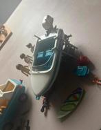 Playmobiel  auto en boot compleet, Kinderen en Baby's, Speelgoed | Playmobil, Ophalen of Verzenden